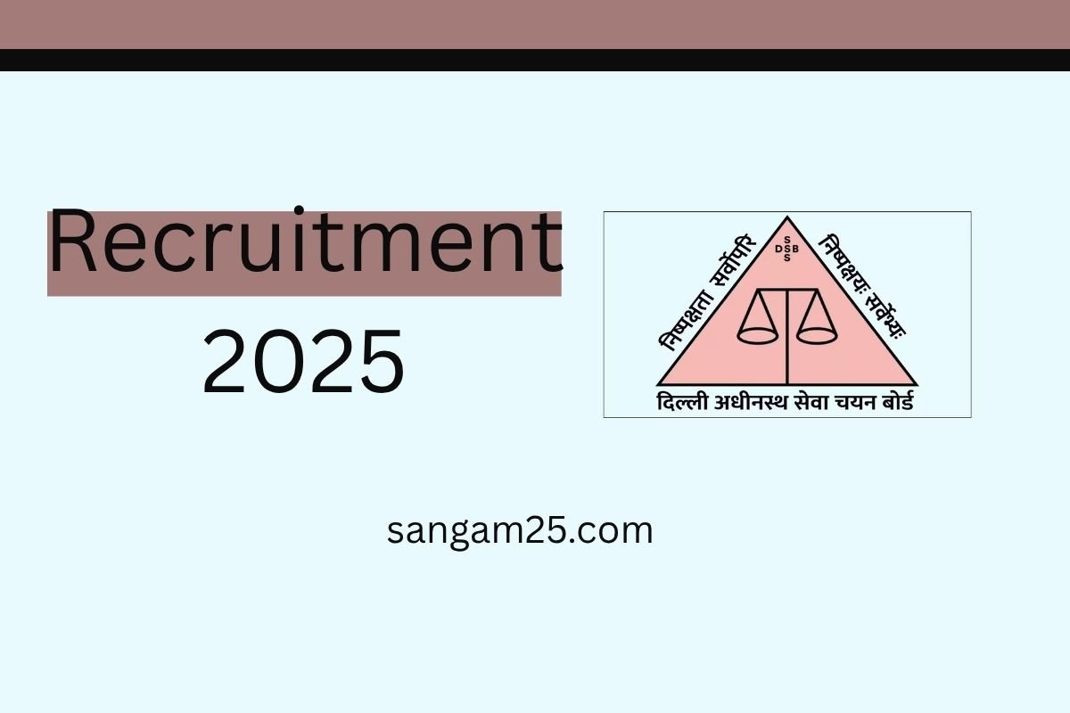 DSSSB Delhi High Court Attendant Recruitment 2025