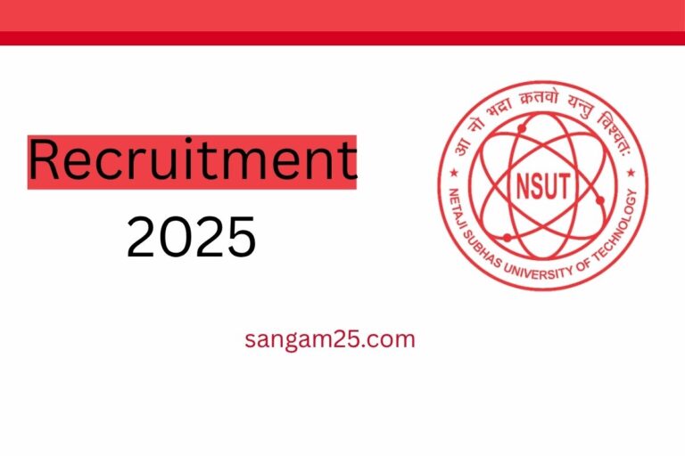 Delhi NSUT Teaching Recruitment 2025
