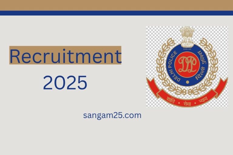 Delhi Police Driver Recruitment 2025