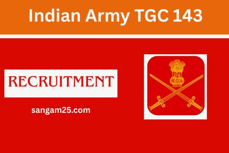 Indian Army TGC 143