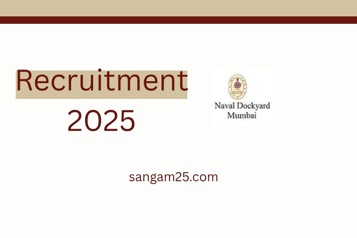 Naval Dockyard Mumbai Apprentice Recruitment 2025