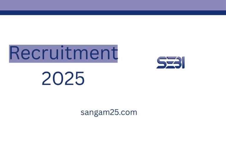 SEBI Grade A Recruitment 2025