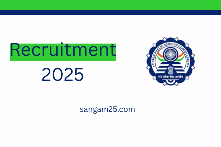 UPSC Engineering Services Recruitment 2025