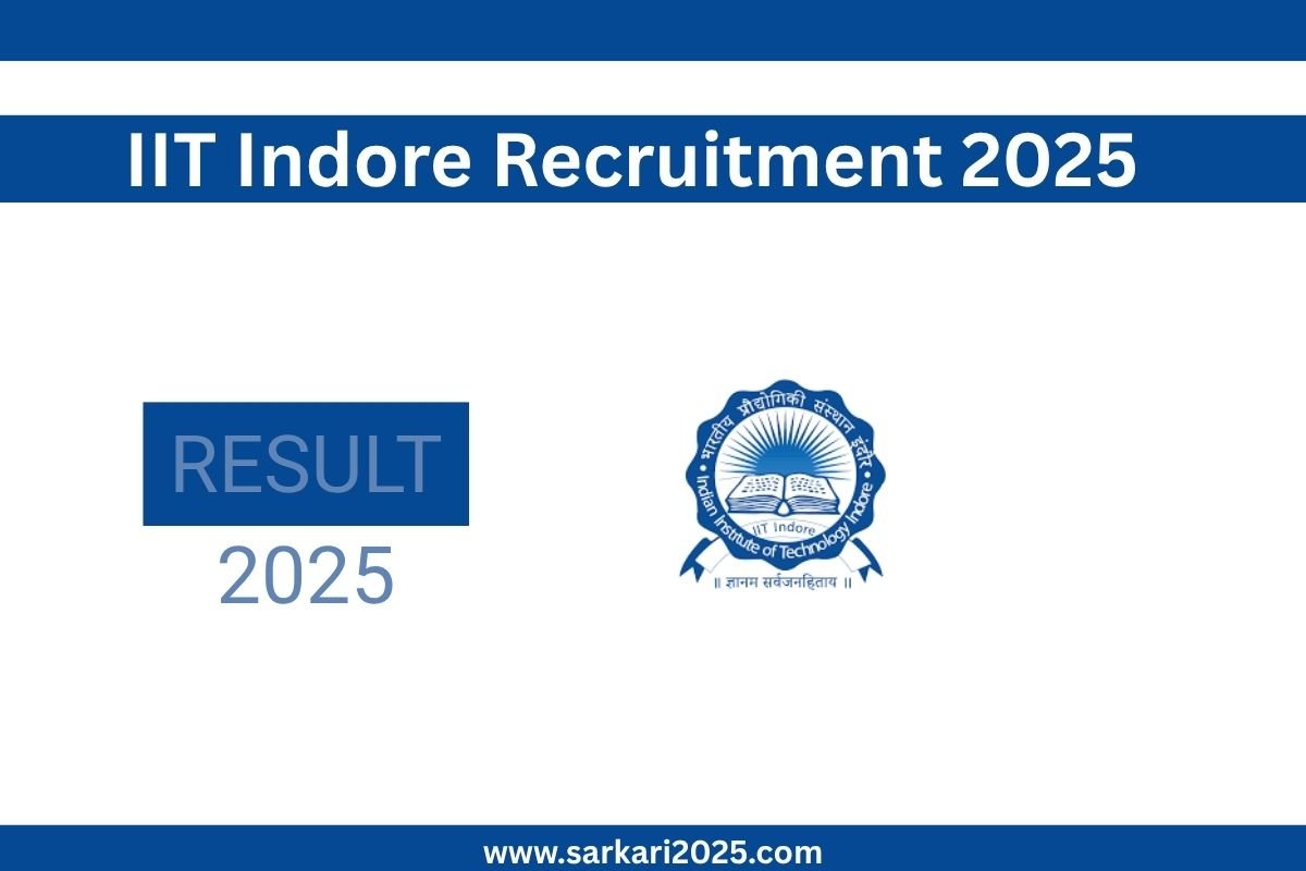 IIT Indore Recruitment 2025
