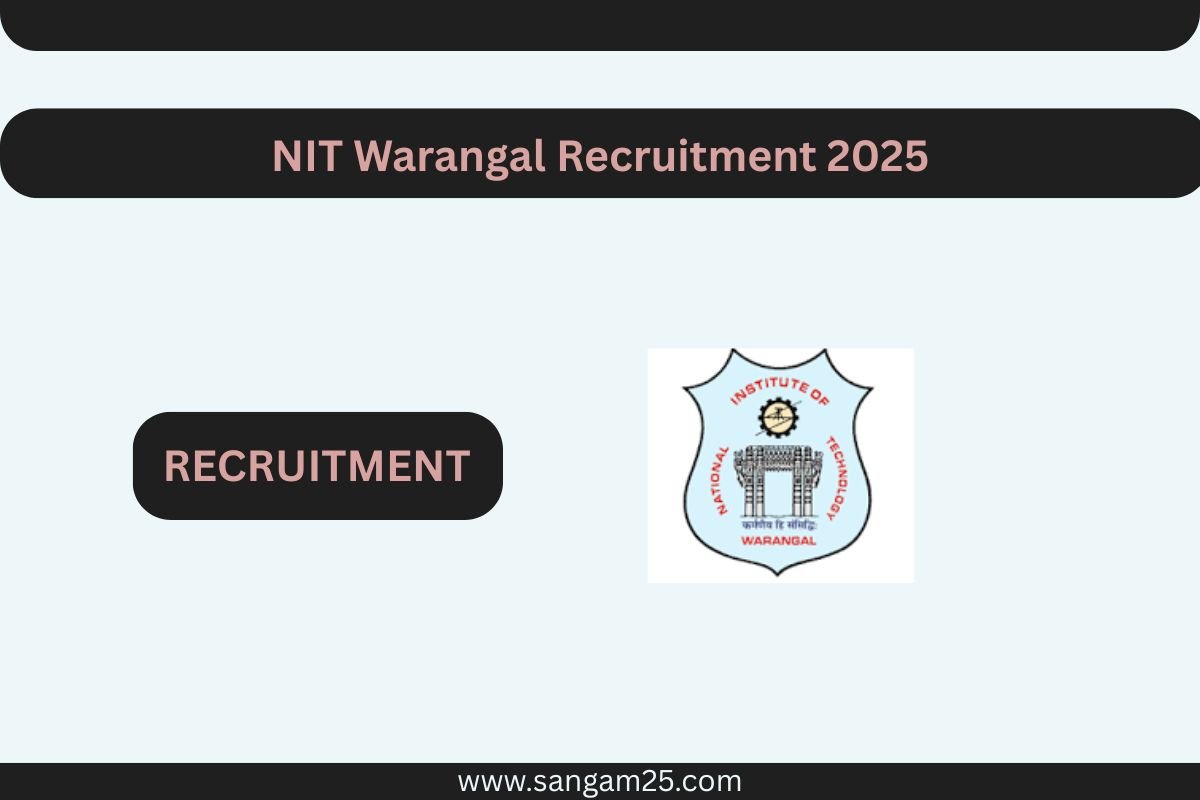 NIT Warangal Recruitment 2025